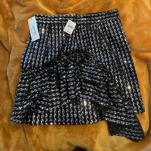 Sandro sequin skirt